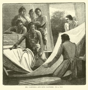 Pan Campbell i król Mateebe autorstwa English School