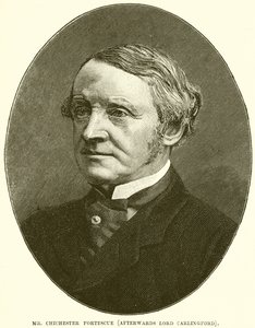 Pan Chichester Fortescue (później Lord Carlingford) autorstwa English School