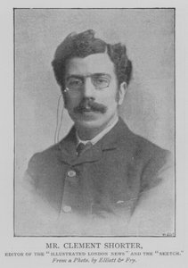 Pan Clement Shorter, redaktor „Illustrated London News” i „Sketch” (grafika) autorstwa English School