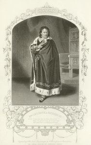 Pan Canock jako Ryszard III, Ryszard III, Akt IV, Scena II autorstwa English School