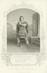 Pan Creswick jako Coriolanus, Coriolanus, akt V, scena III autorstwa English School