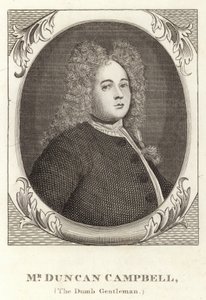 Pan Duncan Campbell, głupi dżentelmen autorstwa English School