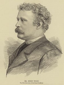 Pan Henry Woods (Grawerowanie) autorstwa English School