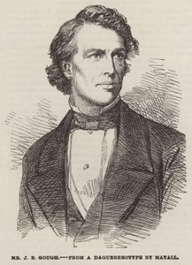 Pan J B Gough (Grawerowanie) autorstwa English School