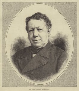Pan John Baldwin Buckstone (grawerunek) autorstwa English School
