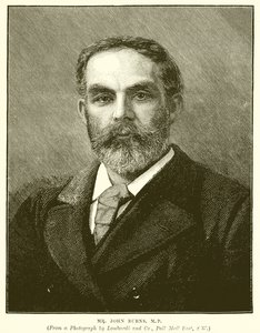 Pan John Burns, MP autorstwa English School