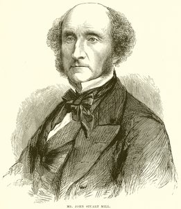 Pan John Stuart Mill autorstwa English School