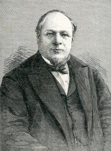 Pan John Young, burmistrz Sydney, ilustracja z The Graphic 8 maja 1886 r. autorstwa English School