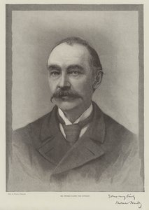 Pan Thomas Hardy, powieściopisarz (grafika) autorstwa English School