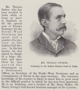Pan Thomas Stoker, Sekretarz Indyjskiego Funduszu Głodu w Indiach autorstwa English School