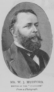 Pan WJ Mudford, redaktor „Standardu” (grafika) autorstwa English School