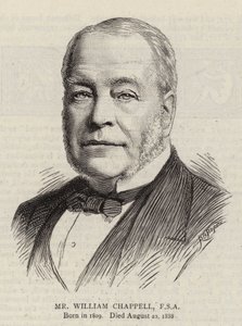 William Chappell, FSA (grawerunek) autorstwa English School