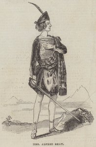 Pani Alfred Shaw (Grawerowanie) autorstwa English School