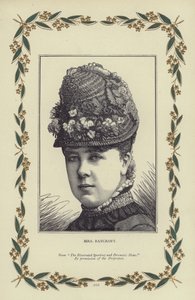 Pani Bancroft (grawerunek) autorstwa English School