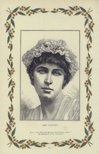 Pani Langtry (grawerunek) autorstwa English School