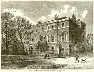 Dom Pani Montagus, Portman Square autorstwa English School