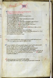 Ms.25511 fol.36r Inwentarz Dean Lyseuxs, Katedra św. Pawła, 1440 autorstwa English School