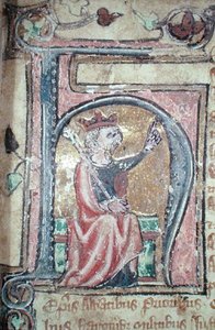 Pani Gen 336 f.10r King autorstwa English School