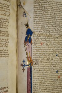 Ms. New Coll 242, f.178r, Komentarz do polityki Arystotelesa autorstwa Waltera Burleya (pióro i atrament na welinie) autorstwa English School