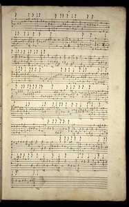 Mu Ms 689, s.3: Księga Lutni Lorda Herberta z Cherbury zawierająca 240 utworów na lutnię kompozytorów angielskich i francuskich, ok. 1620-40 (tusz na papierze) autorstwa English School