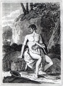 Park Mungo w Afryce, ilustracja z „Podróży po wewnętrznych dzielnicach Afryki: wykonywane w latach 1795, 1796 i 1797”, wydanej w 1816 r. (druk) autorstwa English School