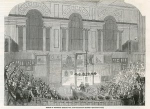 Muzeum Geologii Praktycznej - wykład Dr Lyon Playfairs autorstwa English School