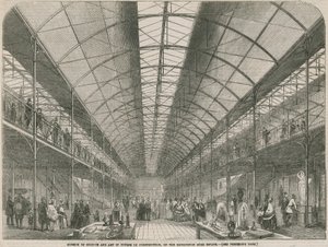 Muzeum Nauki i Sztuki w trakcie budowy, na osiedlu Kensington Gore autorstwa English School