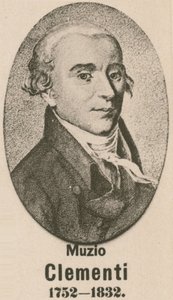 Muzio Clementi (grawiura) autorstwa English School