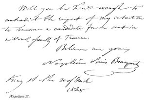Napoleona III autorstwa English School