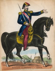 Napoleon III, cesarz Francuzów autorstwa English School