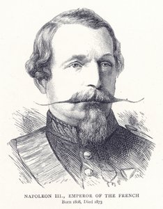 Napoleon III, cesarz Francuzów autorstwa English School