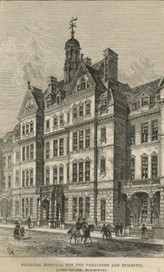 Narodowy Szpital Sparaliżowanych i Padaczkowych, Queen Square, Bloomsbury autorstwa English School