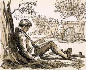Przyrodnik David Douglas zainspirował się do odkrywania, czytając Robinsona Crusoe autorstwa English School