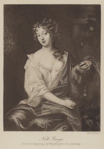 Nell Gwyn (grawerunek) autorstwa English School
