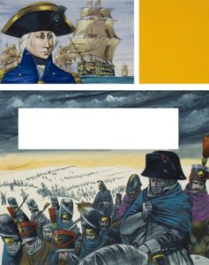 Nelson i Napoleon autorstwa English School