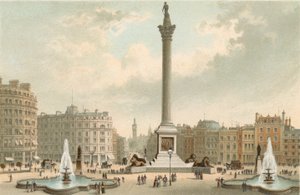 Pomnik Nelsona – Trafalgar Square autorstwa English School