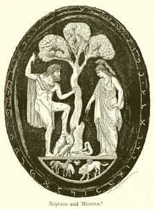Neptun i Minerwa autorstwa English School