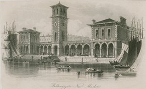 Nowy rynek Billingsgate autorstwa English School