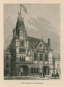 Nowy Ratusz w Wandsworth autorstwa English School