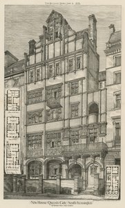 Nowy dom, Queens Gate, South Kensington, Londyn autorstwa English School