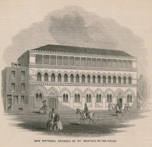 Nowe szkoły narodowe St Martins-in-the-Fields autorstwa English School