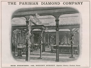 Nowa siedziba The Parisian Diamond Company, 143 Regent Street, Londyn autorstwa English School