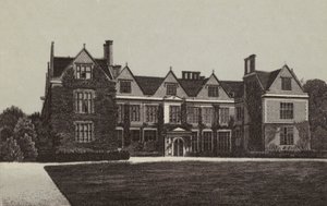 Newbury: Shaw House (litografia) autorstwa English School