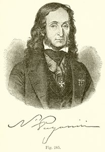 Niccolo Paganini autorstwa English School