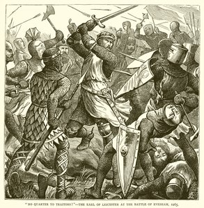 Nie ma kwartału dla zdrajców! — Hrabia Leicester w bitwie pod Evesham, 1265