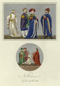 Szlachta XIV wieku autorstwa English School