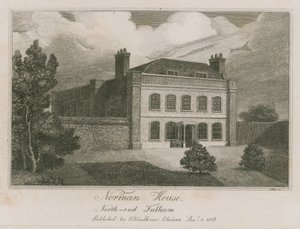Norman House, północny koniec Fulham autorstwa English School