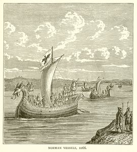 Statki normańskie, 1066 autorstwa English School