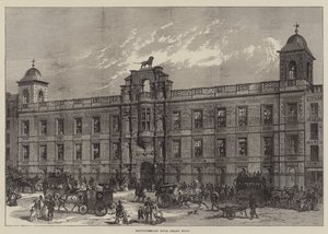 Northumberland House, Strand Front (grawerowanie) autorstwa English School