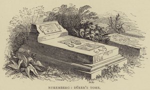 Norymberga, Grób Dürera (rycina) autorstwa English School